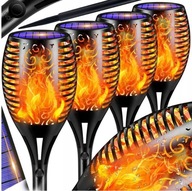 SOLÁRNE LED LAMPA EFEKT FLAME FIRE x4 SOLÁRNE LED LAMPA EFEKT FLAME FIRE x4