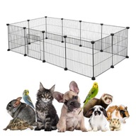 Kovová farma Playpen pre Small Animal Králiky skladací beh Kovová farma Playpen pre Small Animal Králiky skladací beh