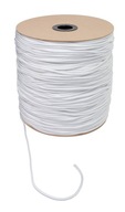 Polypropylénové lano, opletené, biele, pevné, 6mm, 50m Polypropylénové lano, opletené, biele, pevné, 6mm, 50m