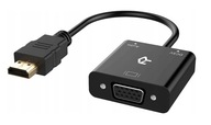 RANKIE Adaptér Adaptér HDMI na VGA prevodník RANKIE Adaptér Adaptér HDMI na VGA prevodník
