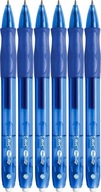Bic GEL-OCITY AUTOMATICKÉ GÉLOVÉ PERO 0,7 mm MODRÉ x 6