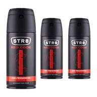 STR8 Red Code deodorant 150 ml x 3 kusy STR8 Red Code deodorant 150 ml x 3 kusy