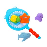 Hračky do vane Bocioland Podberák Sieť na rybárske hračky Shark Hračky do vane Bocioland Podberák Sieť na rybárske hračky Shark
