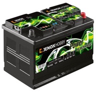 JENOX HOBBY BATTERY 80Ah MARINE Camper ŁÓDŹ HLBOKÉ VYBITIE JENOX HOBBY BATTERY 80Ah MARINE Camper ŁÓDŹ HLBOKÉ VYBITIE