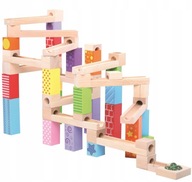 Bigjigs Toys: drevená guľôčková dráha Bigjigs Toys: drevená guľôčková dráha