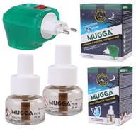 ELEKTRO komár MUGGA + 2 x 35ml kartuša REPELLER na kontakt SET ELEKTRO komár MUGGA + 2 x 35ml kartuša REPELLER na kontakt SET