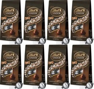 Lindt LINDOR Pralinky, horká čokoláda, kakao, 100g x 8