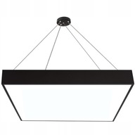 Veľká LED lampa visiaca na lanách Kancelársky štvorcový luster CCD 40cm 42W Veľká LED lampa visiaca na lanách Kancelársky štvorcový luster CCD 40cm 42W