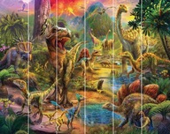 DINOSAURS tapeta dinosaurus fototapeta 235x305cm Lan DINOSAURS tapeta dinosaurus fototapeta 235x305cm Lan