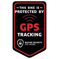 Nálepka na bicykel MUVIKE GPS TRACKING Nálepka na bicykel MUVIKE GPS TRACKING