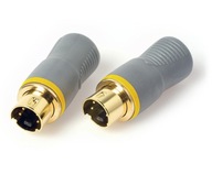Techlink 690960 zástrčka SVHS (SVideo, mini DIN 4 pin) Techlink 690960 zástrčka SVHS (SVideo, mini DIN 4 pin)