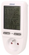 Wattmeter elektromer s displejom do zásuvky ORNO OR-WAT-435