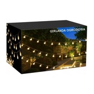 VONKAJŠIE ZÁHRADNÉ LAMPY 50LED TEPLÉ BIELE -15m VONKAJŠIE ZÁHRADNÉ LAMPY 50LED TEPLÉ BIELE -15m