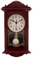 Retro NÁSTENNÉ HODINY S KYVADLOM Tichá práca 1843 Retro NÁSTENNÉ HODINY S KYVADLOM Tichá práca 1843