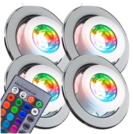 4x LED OSVETLENIE REŠTAURÁCIE, ZMENA FARBY DIAĽKOVÝ OVLÁDAČ 4x LED OSVETLENIE REŠTAURÁCIE, ZMENA FARBY DIAĽKOVÝ OVLÁDAČ