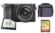 Súprava fotoaparátu Sony A6400 + 16-50 mm XL CARD BAG