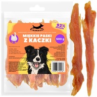 Mäkké kačacie pásiky filé z kačacích pŕs 500g pochúťka pre psov Mäkké kačacie pásiky filé z kačacích pŕs 500g pochúťka pre psov