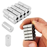VALEC NEODYMOVÝ MAGNET 6x10 N38 SADA 20 KS VALEC NEODYMOVÝ MAGNET 6x10 N38 SADA 20 KS