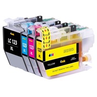 4x LC123 ATRAMENT PRE BROTHER MFC-J6520DW MFC-J6720DW 4x LC123 ATRAMENT PRE BROTHER MFC-J6520DW MFC-J6720DW