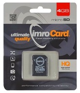 MicroSD pamäťová karta micro SD 4GB class 4 IMRO