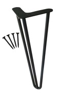Kovové nohy Stolová noha Čierna 30 CM 3 Bar Kovové nohy Stolová noha Čierna 30 CM 3 Bar