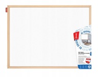 Magnetická tabuľa stierateľná za sucha 90x60 cm 60x90 v drevenom ráme MemoBe Magnetická tabuľa stierateľná za sucha 90x60 cm 60x90 v drevenom ráme MemoBe