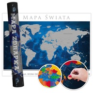 VEĽKÁ MAPA SVETA DARČEK STYKACÍMI KARTAMI K narodeninám Vianoce VEĽKÁ MAPA SVETA DARČEK STYKACÍMI KARTAMI K narodeninám Vianoce