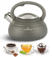 kanvica s píšťalkou 3,0 L GREY EDENBERG EB-8841 kanvica s píšťalkou 3,0 L GREY EDENBERG EB-8841