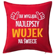 Vankúš NAJLEPŠÍ UJO 50x50 darček Vankúš NAJLEPŠÍ UJO 50x50 darček