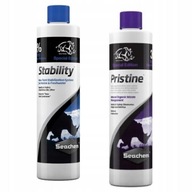 Seachem Stability Súprava na odkalenie baktérií Pristine 2x325ml Seachem Stability Súprava na odkalenie baktérií Pristine 2x325ml