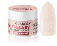 CLARESA SOFT&EASY BUILDER GEL ŠAMPANSKÉ 45G CLARESA SOFT&EASY BUILDER GEL ŠAMPANSKÉ 45G