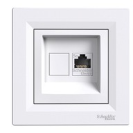 SCHNEIDER Asfora RJ45 počítačová zásuvka 5e SCHNEIDER Asfora RJ45 počítačová zásuvka 5e