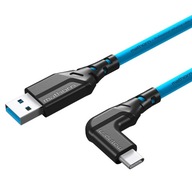 Mathorn MTC-501 foto kábel 5m 10Gbps 60W USB A-C90 ArcticBlue Mathorn MTC-501 foto kábel 5m 10Gbps 60W USB A-C90 ArcticBlue