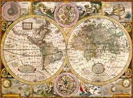 PUZZLE 3000 dielikov STARÁ MAPA CLEMENTONI STARÁ MAPA PUZZLE 3000 dielikov STARÁ MAPA CLEMENTONI STARÁ MAPA