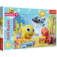 MAXI PUZZLE 24 ZVIERAT RYBY MINI MINI 3+ KLUBY MAXI PUZZLE 24 ZVIERAT RYBY MINI MINI 3+ KLUBY