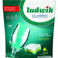 Ludwik Classic Lemon tablety do umývačky riadu 94 ks.