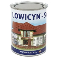 Základný náter na strechu LOWICYN SX RAL9005 LESK 10L