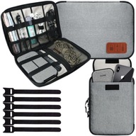 ORGANIZÉR TAŠKA CESTOVNÉ POUZDRO NA KÁBLE PRÍSLUŠENSTVO NABÍJAČKY +5 ZADARMO VELCRO ORGANIZÉR TAŠKA CESTOVNÉ POUZDRO NA KÁBLE PRÍSLUŠENSTVO NABÍJAČKY +5 ZADARMO VELCRO