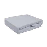 Froté prestieradlo s gumičkou, sivá 90x200