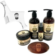 BEARD SET BY MY BEARD + Brush + Template BEARD SET BY MY BEARD + Brush + Template