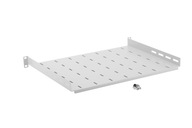 PEVNÁ POLICA PRE REGÁLOVÚ SKRIŇU 19" 1U 450 MM ŠEDÁ PEVNÁ POLICA PRE REGÁLOVÚ SKRIŇU 19" 1U 450 MM ŠEDÁ