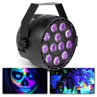 PARTYPAR ULTRAVIOLETOVÉ SVETLOMETY 12X 1W DMX