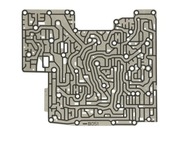 ODDELOVACIA DOSKA MECHATRONICA ZF 6HP26 A051 B051 ODDELOVACIA DOSKA MECHATRONICA ZF 6HP26 A051 B051