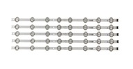 Podsvietenie LED pásiky 60UM7100PLB 60UM6950DUB Podsvietenie LED pásiky 60UM7100PLB 60UM6950DUB