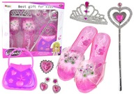 SADA PÁPU PRE MALÉ PRINCEZNÉ KABELKA KRÁĽOVNÁ CROWN DIADEM WAND SADA PÁPU PRE MALÉ PRINCEZNÉ KABELKA KRÁĽOVNÁ CROWN DIADEM WAND