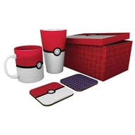Darčeková sada Pokémon - Pokeball: hrnček, sklo Darčeková sada Pokémon - Pokeball: hrnček, sklo