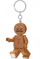 LEGO KEYRING LED BATERKA KEYRING GingerBREAD MAN LEGO KEYRING LED BATERKA KEYRING GingerBREAD MAN