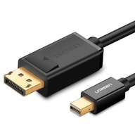 Kábel Mini DisplayPort - DisplayPort UGREEN 4K 1,5 m (čierny)