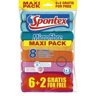 Spontex utierky z mikrovlákna 6+2 ks. Spontex utierky z mikrovlákna 6+2 ks.