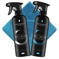Fresso Interior Dressing + Čistič na interiérové plasty SET 2x0,5L umývanie Fresso Interior Dressing + Čistič na interiérové plasty SET 2x0,5L umývanie